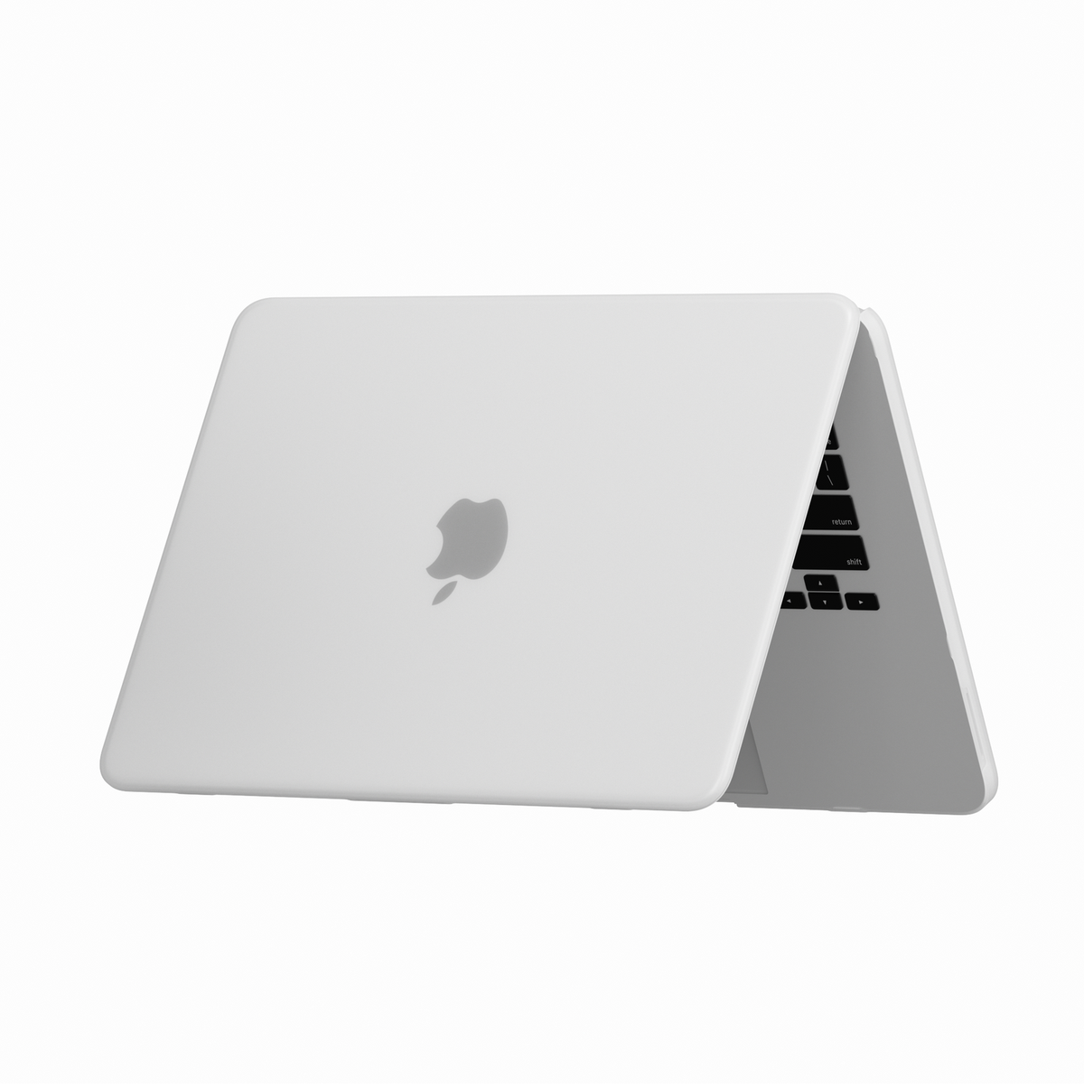 Matte Frosted hard shell case for MacBook Neo 13-inch (2026, A3404) in Clear - view 5