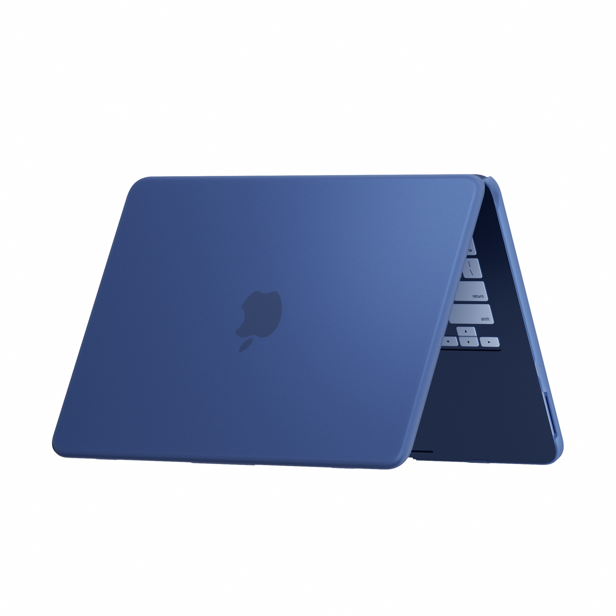 Matte Frosted hard shell case for MacBook Neo 13-inch (2026, A3404) in Indigo Blue - view 5
