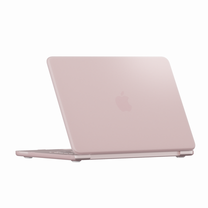 Matte Frosted hard shell case for MacBook Neo 13-inch (2026, A3404) in Peach Pink - view 2