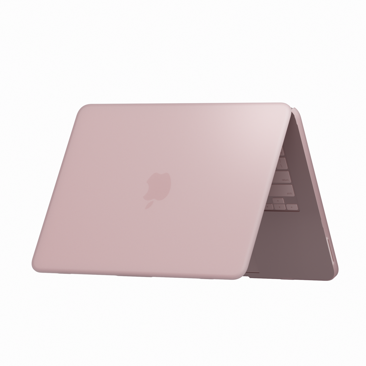 Matte Frosted hard shell case for MacBook Neo 13-inch (2026, A3404) in Peach Pink - view 5