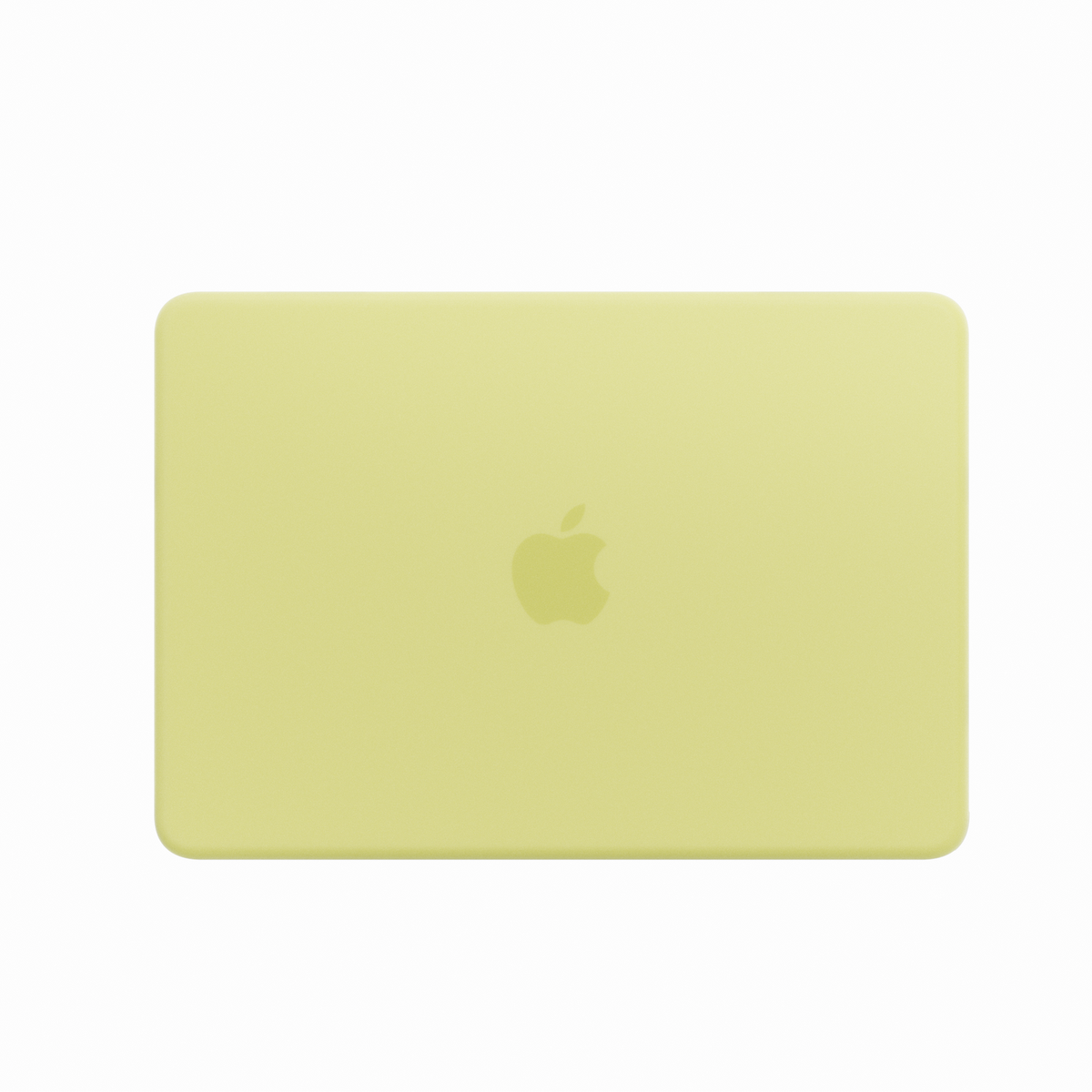 Matte Frosted hard shell case for MacBook Neo 13-inch (2026, A3404) in Tangerine - view 1