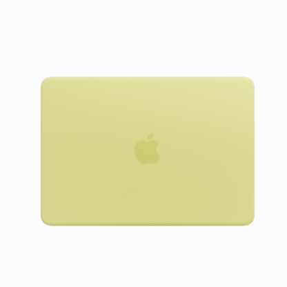 Matte Frosted hard shell case for MacBook Neo 13-inch (2026, A3404) in Tangerine - view 1