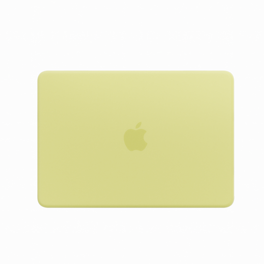 Matte Frosted hard shell case for MacBook Neo 13-inch (2026, A3404) in Tangerine - view 1