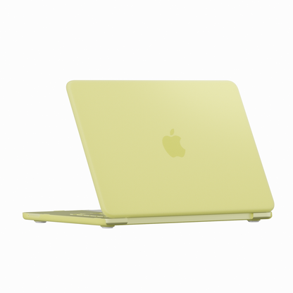 Matte Frosted hard shell case for MacBook Neo 13-inch (2026, A3404) in Tangerine - view 2