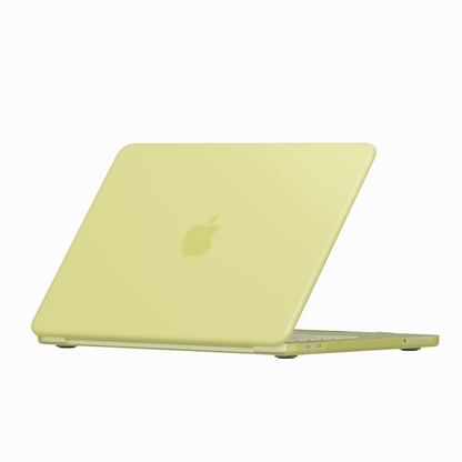 Matte Frosted hard shell case for MacBook Neo 13-inch (2026, A3404) in Tangerine - view 3