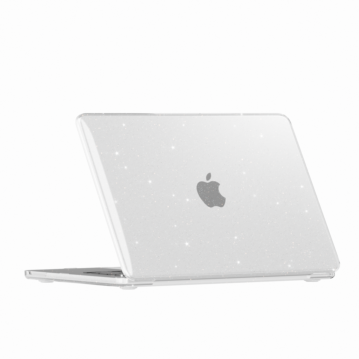 Starry hard shell case for MacBook Neo 13-inch (2026, A3404) in Starry Clear - view 2
