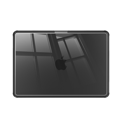 Ultra Crystal Clear hard shell case for MacBook Neo 13-inch (2026, A3404) in Midnight Black - view 1