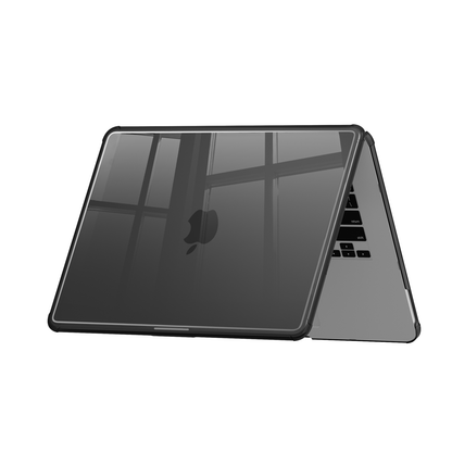 Ultra Crystal Clear hard shell case for MacBook Neo 13-inch (2026, A3404) in Midnight Black - view 4