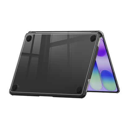 Ultra Crystal Clear hard shell case for MacBook Neo 13-inch (2026, A3404) in Midnight Black - view 5