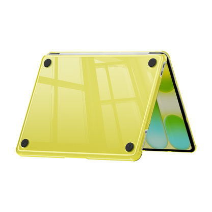 Ultra Crystal Clear hard shell case for MacBook Neo 13-inch (2026, A3404) in Tangerine - view 5