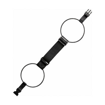 Elastic Luggage Strap - Black with Buckle