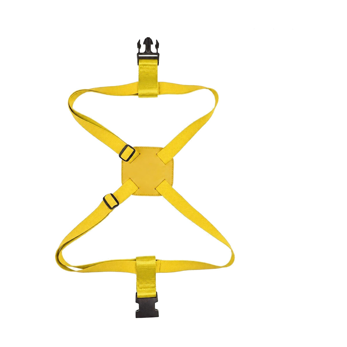 Elastic Luggage Strap - Figure-8 Yellow