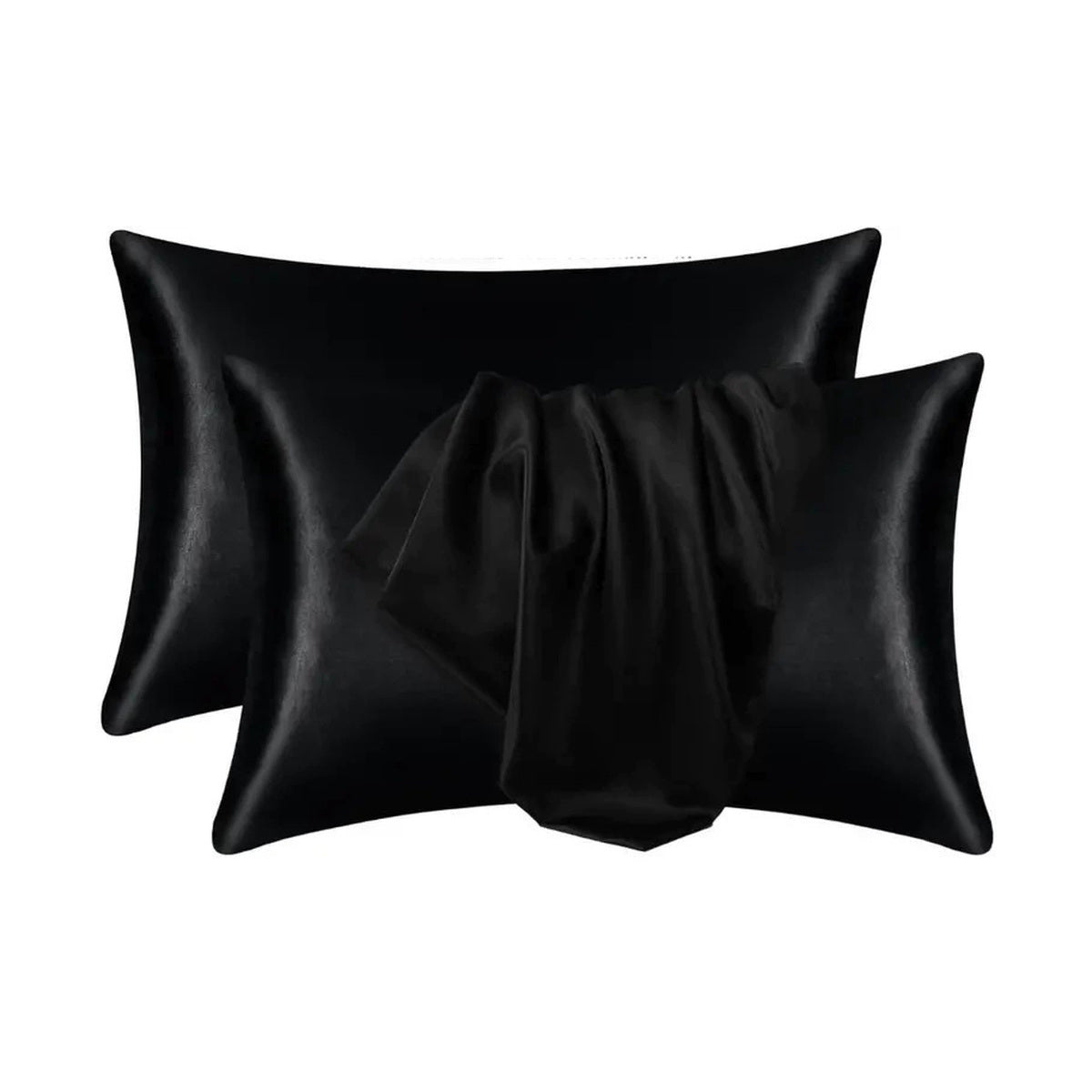 Satin Pillowcase - Black