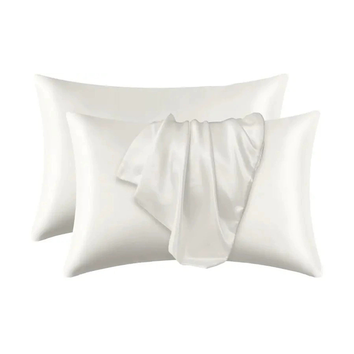 Satin Pillowcase - Original White
