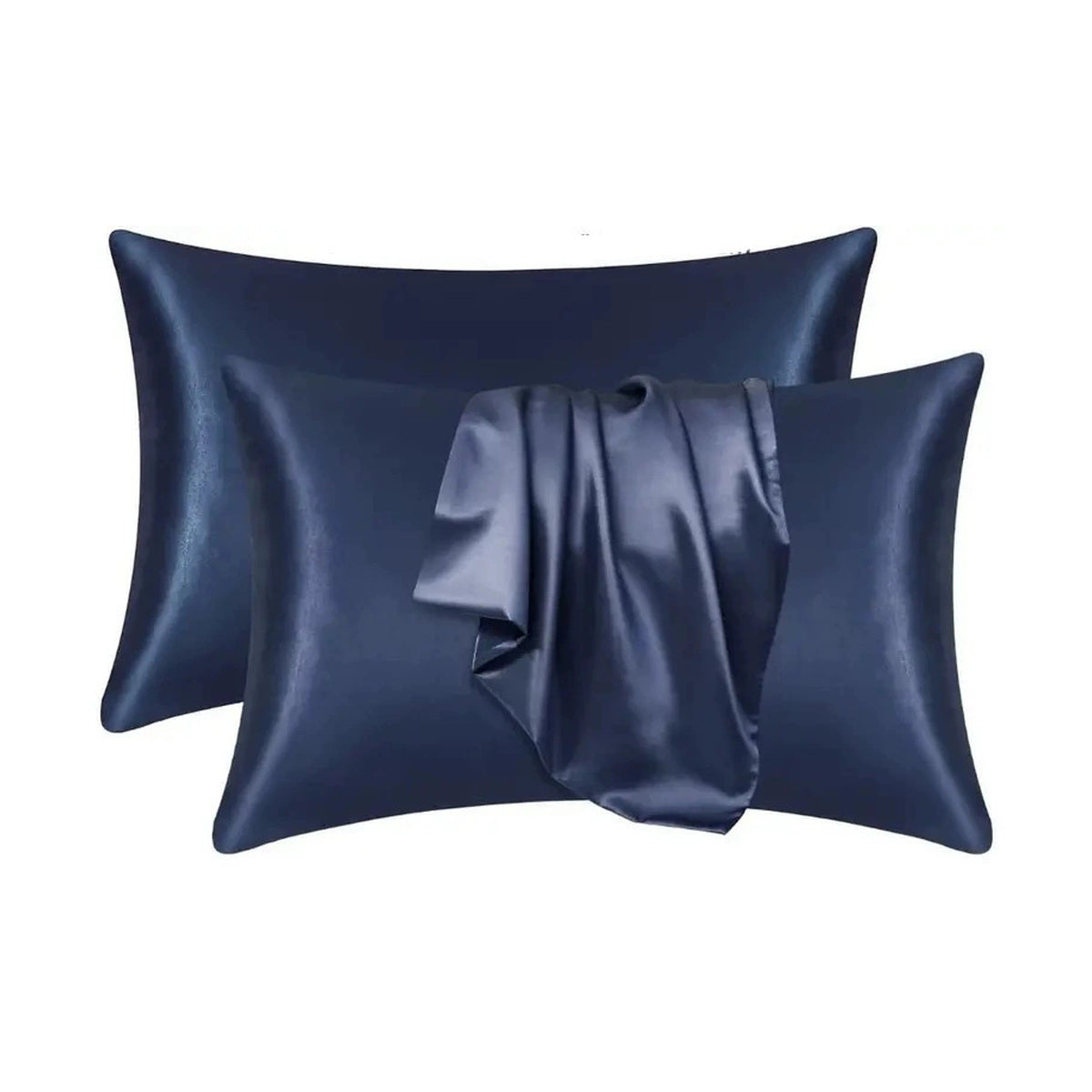 Satin Pillowcase - Navy Blue