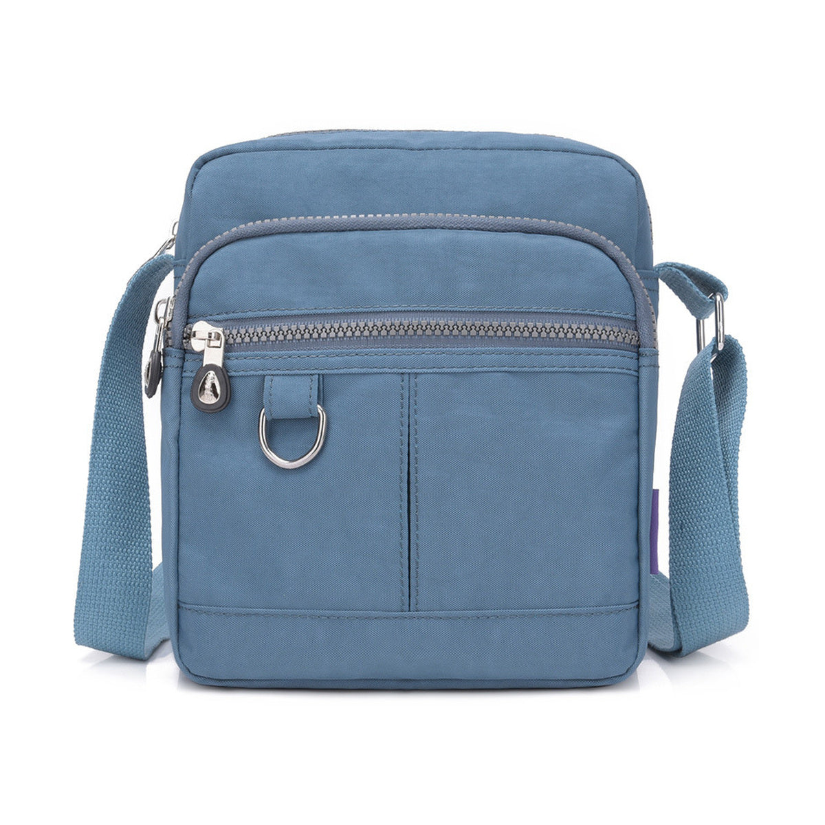 Nylon Shoulder Bag - Smoky Gray