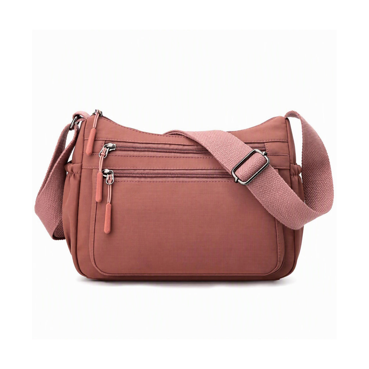 Korean Style Nylon Bag - Caramel