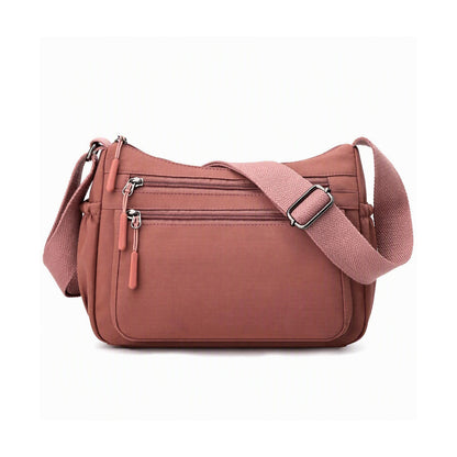 Korean Style Nylon Bag - Caramel