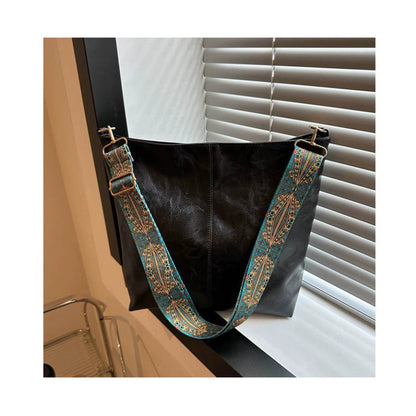 PU Crossbody Bag - Black