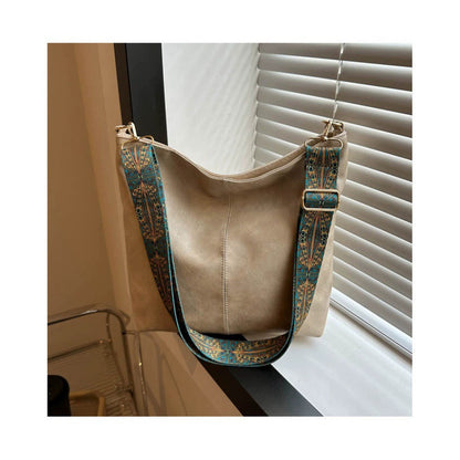 PU Crossbody Bag - Khaki