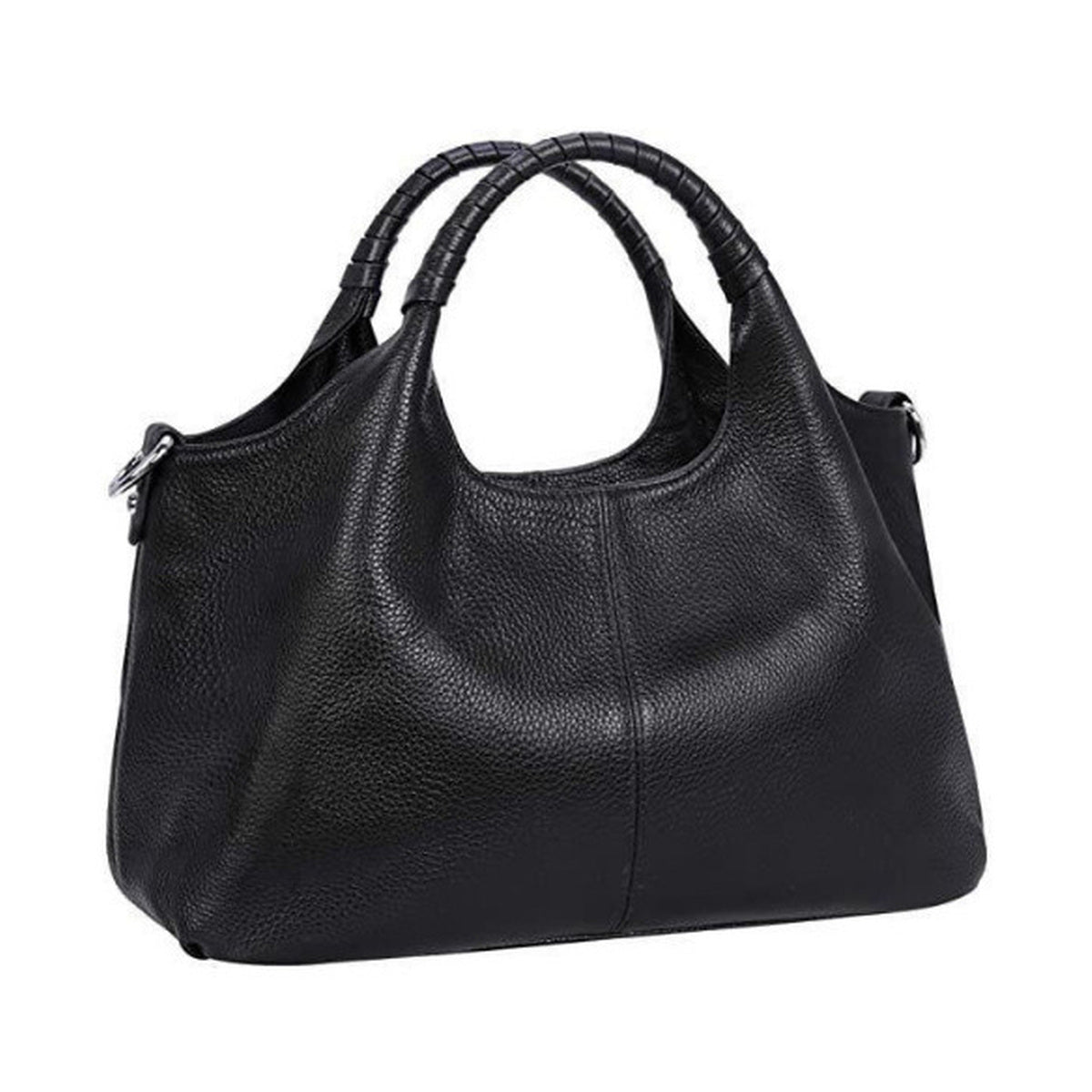 PU Large Crossbody Bag - Black