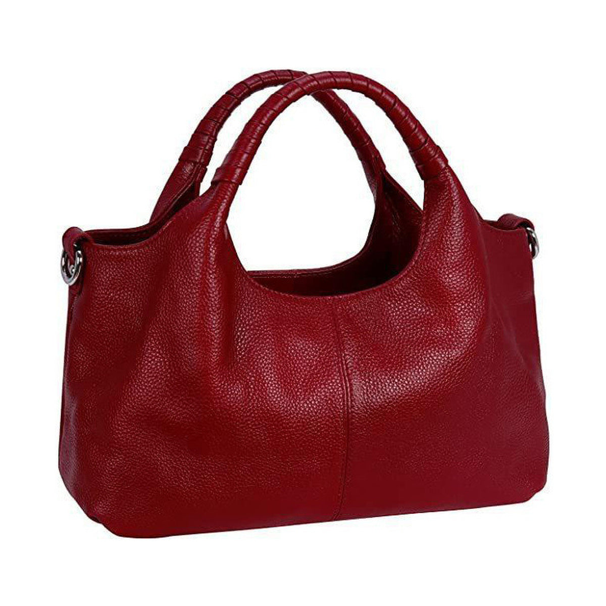 PU Large Crossbody Bag - Red
